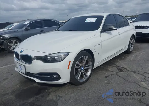 2017 BMW 330E Iperformance z USA, uszkodzony, nr VIN WBA8E1C32HA159119